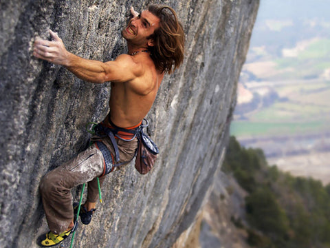 Chris Sharma Rock climbing Fit