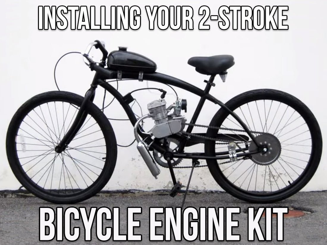 how to put a motor on a bike