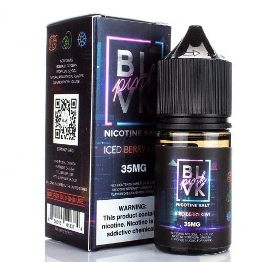 BLVK Pink Series Nicotine Salt - Iced Kiwi Berry