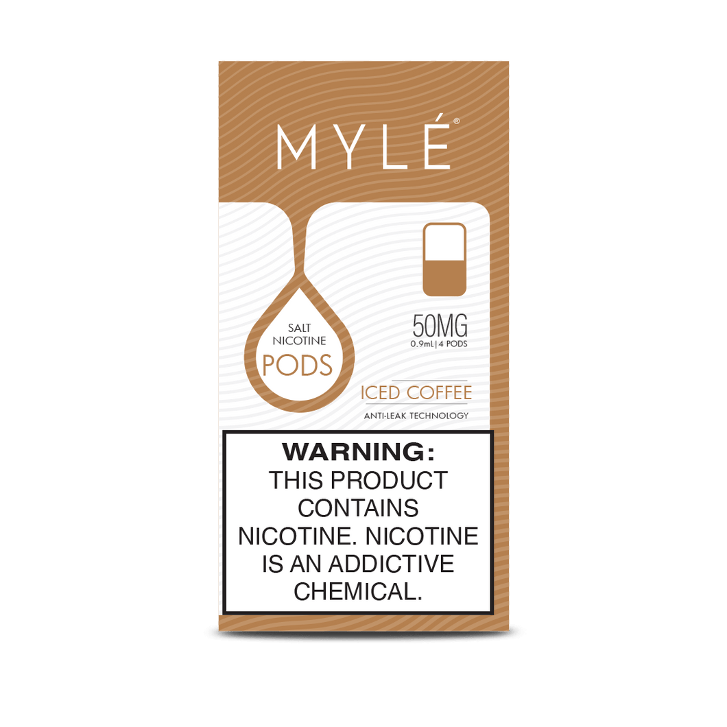 myle iced coffee pods