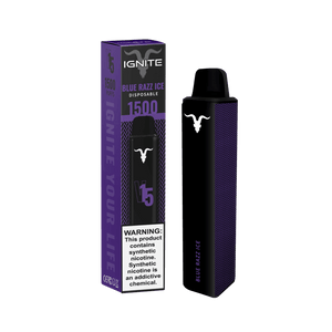 Ignite V15 Vape Pen Blue Razz Ice