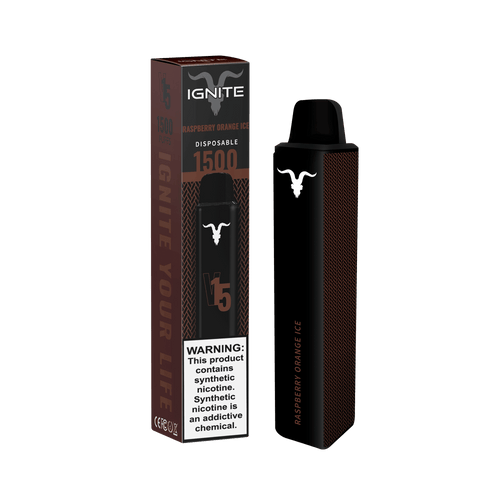 Ignite V15 Vape Pen Raspberry Orange Ice