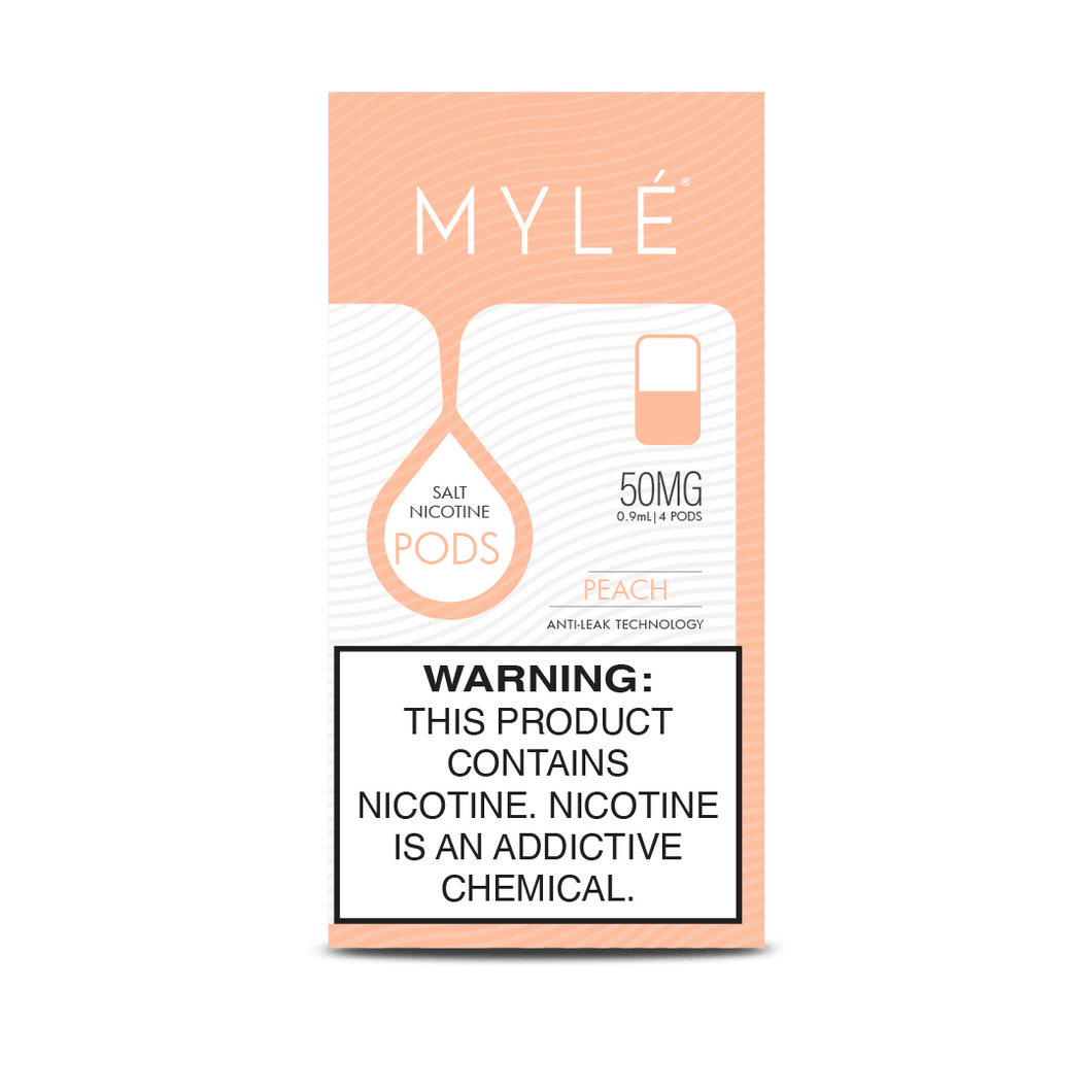 myle peach pods 