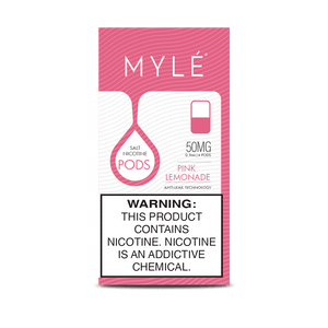 myle pink lemonade pods