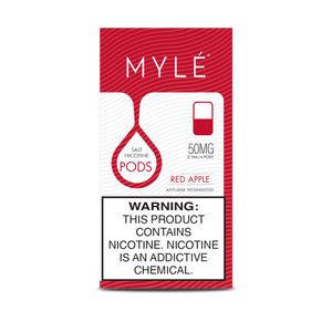 myle red apple pods