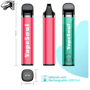 vapesoul rechargeable disposable vape