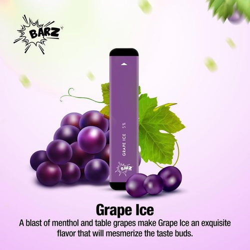 barz grape ice vape in