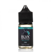 Load image into Gallery viewer, BLVK Unicorn Nicotine Salt - Spearmint Bottle
