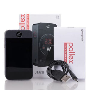 Kangertech POLLEX 200W Touchscreen Box Mod Packaging Content