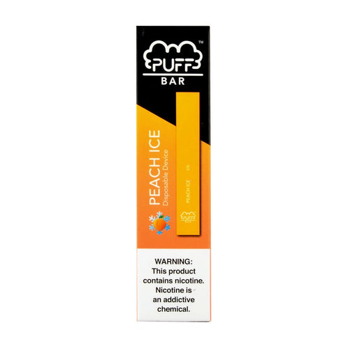 Puff Bar Disposable Device Peach Ice