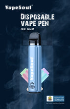 Load image into Gallery viewer, vapesoul ice gum disposable vape pen
