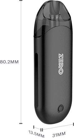 zero vape pod system dimensions