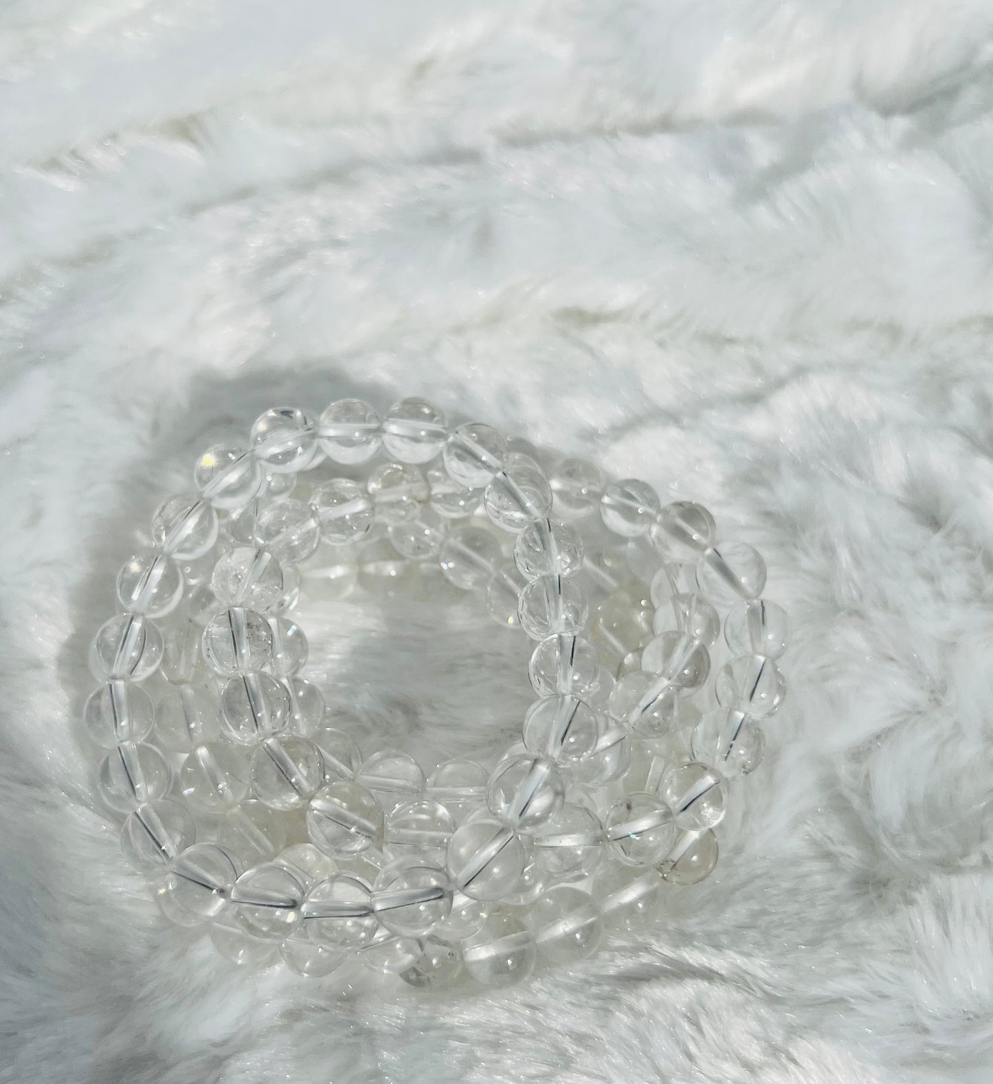 Clear Quartz Crystal Bracelets