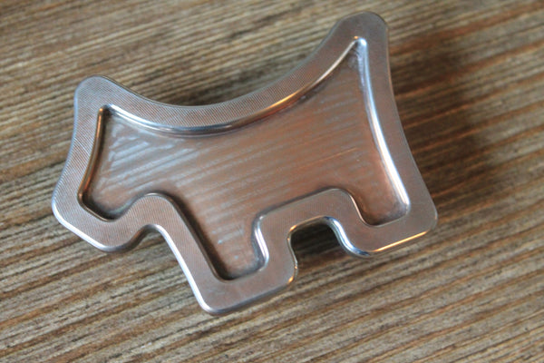 Custom Scotty Dog Belt Buckle