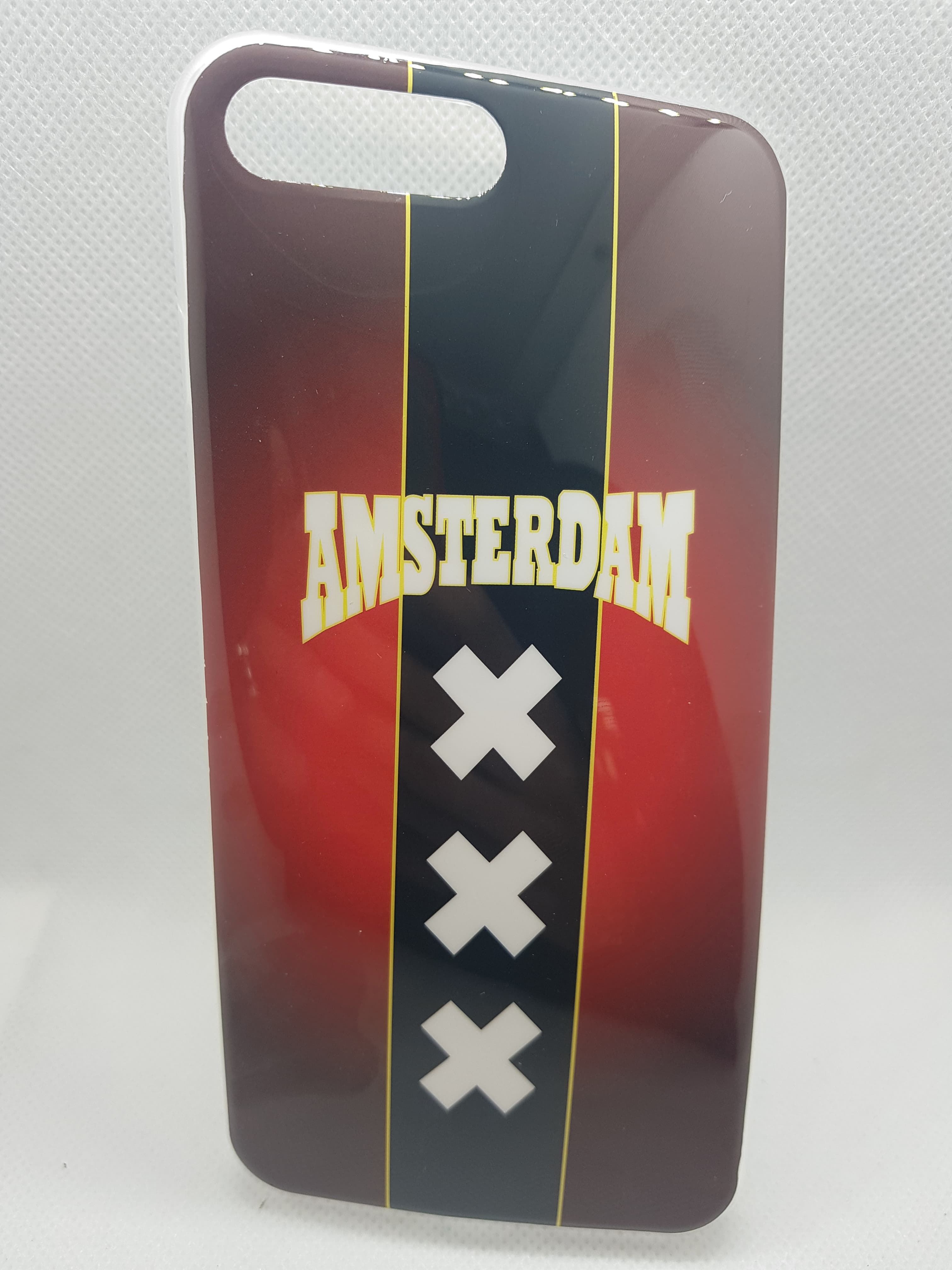 Knipperen Zuinig Leugen iPhone 7 plus/ 8 Plus achterkant Ajax hoesje - Ajax-Amsterdam print – David  Telecom