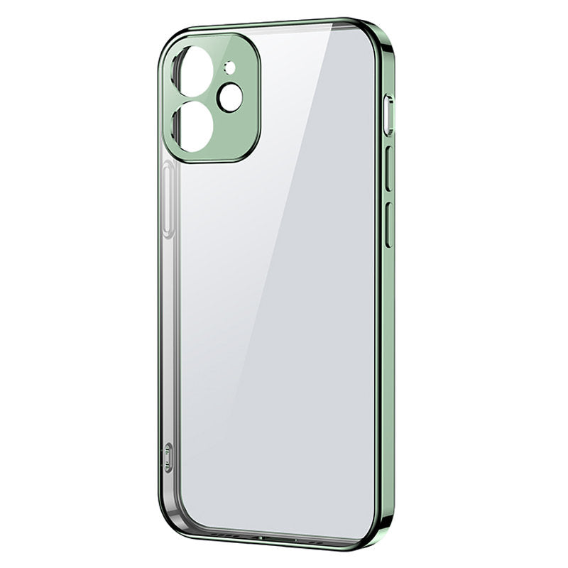 Onderdrukker Snelkoppelingen Dek de tafel Joyroom iPhone 12 hoesje groen New Beauty Series ultra thin case – David  Telecom