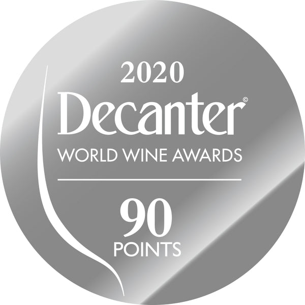DWWA 2020 Silver 90 Points - Impreso en rollos de 1000 pegatinas – Decanter Awards shop