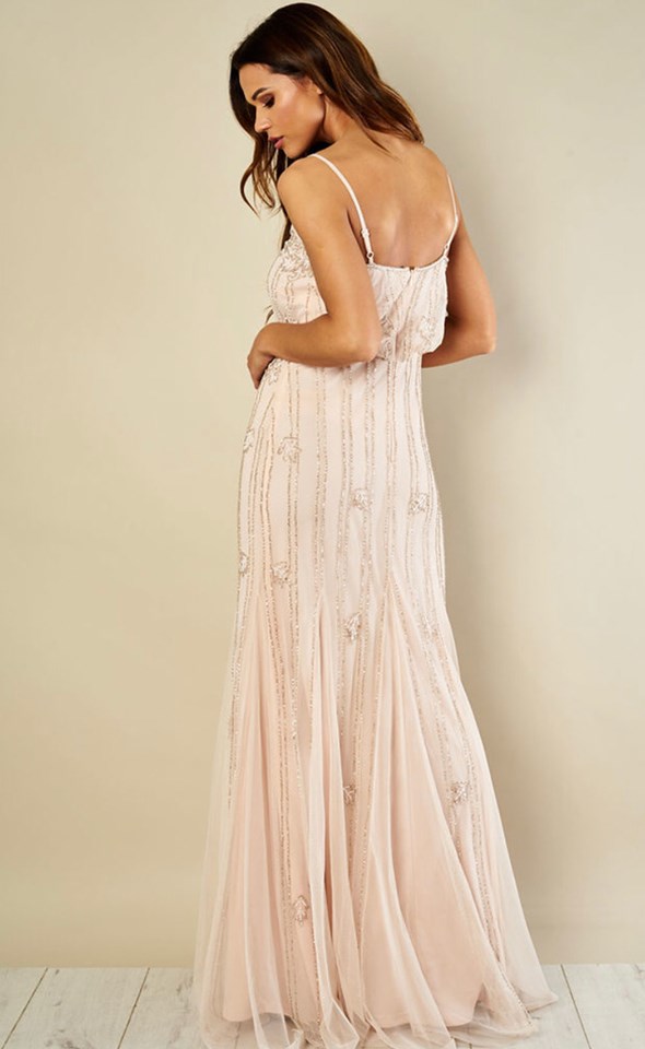 lace & beads keeva maxi dress