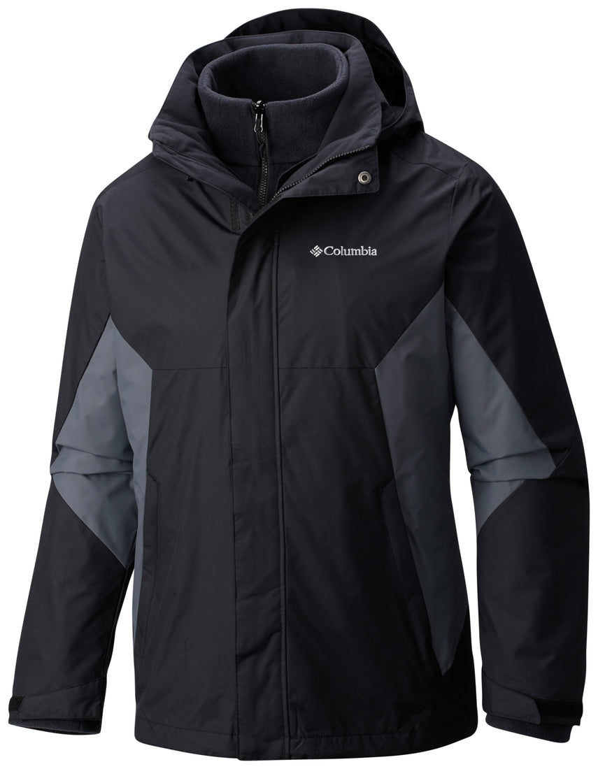 columbia hooded softshell