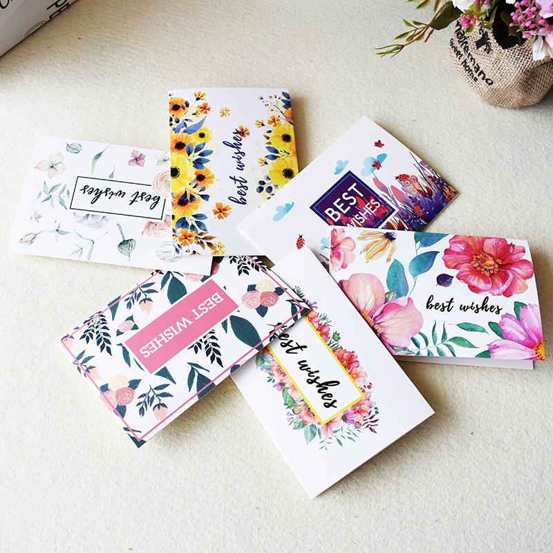 GJCrafts Blessing Words Greeting Card (24pcs)