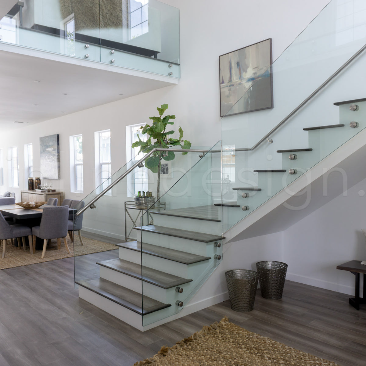 Stair Railing Ideas: How to Create a New Focal Point – Inline Design