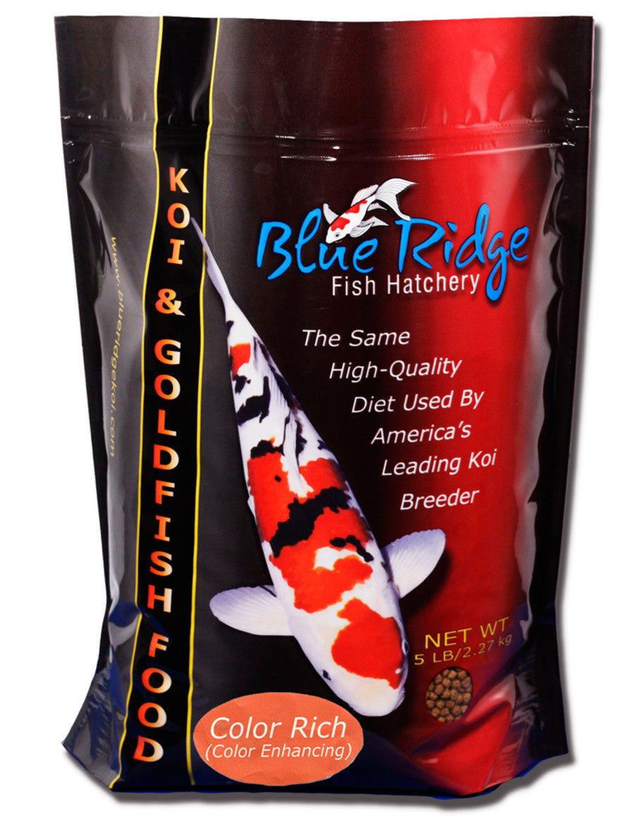 blue ridge koi food