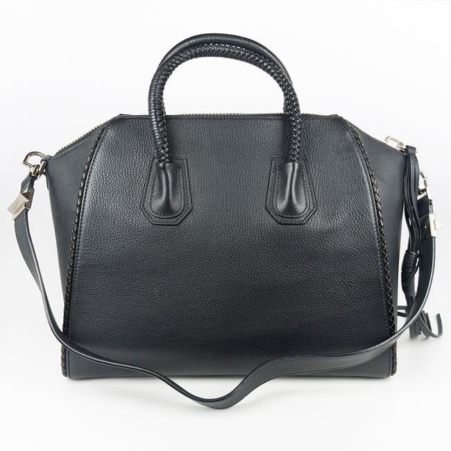 Givenchy Medium Braided Antigona Black Leather – My Rocks