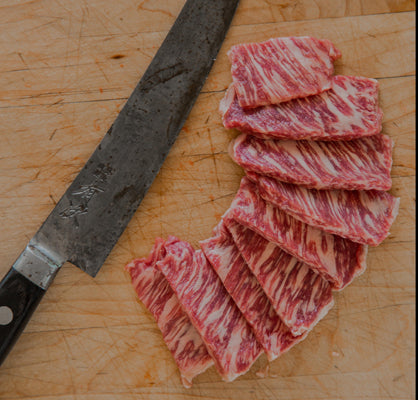Thinly Sliced Wagyu Beef