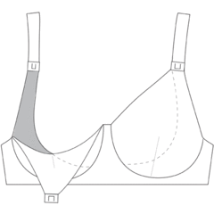 Side Sling Nursing Bras