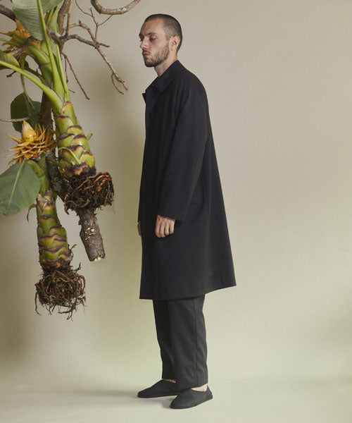 RAGLAN MAC COAT ORGANIC WOOL TROPICAL - MARKAWARE 「Area」