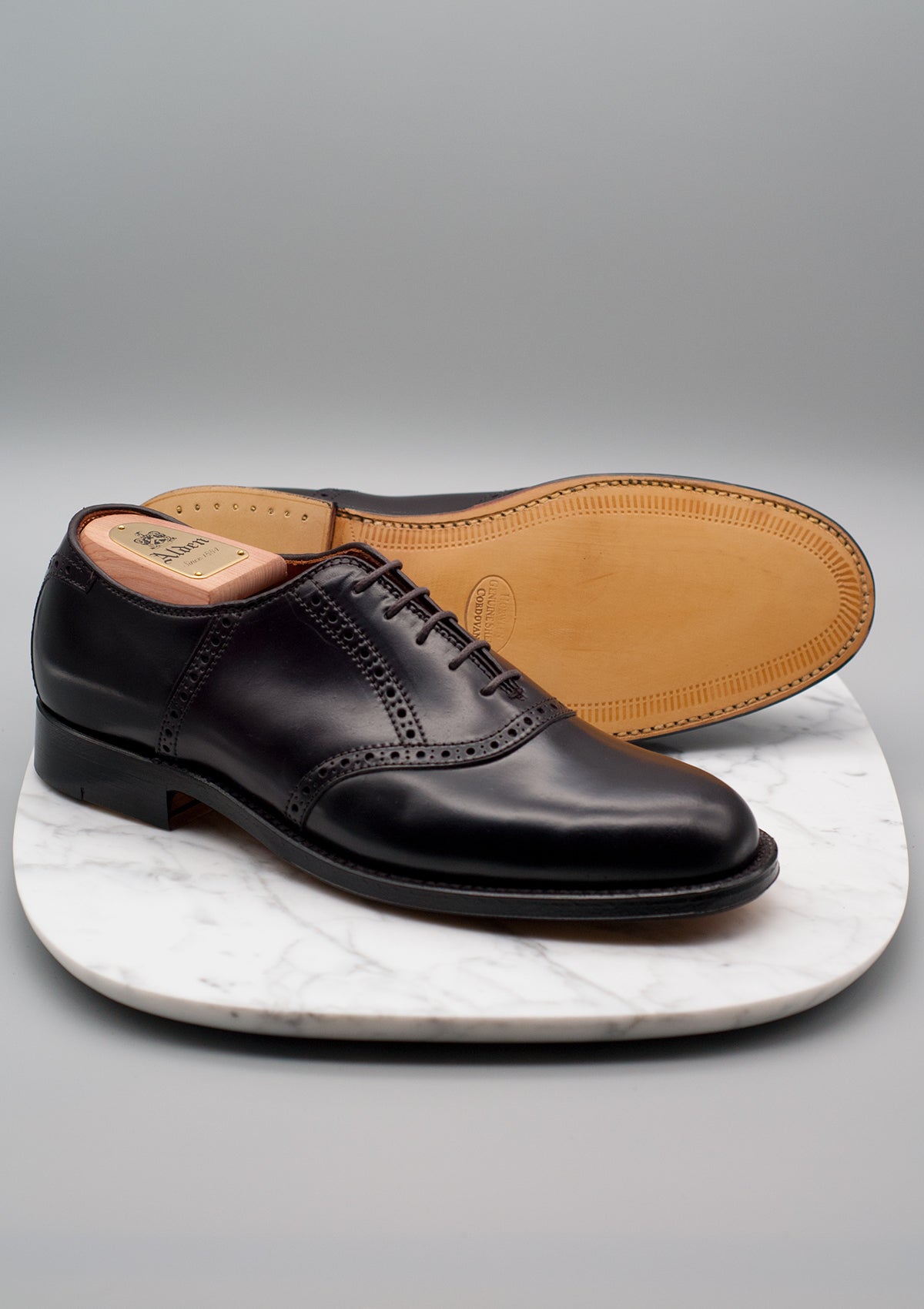 Alden 994 Saddle Oxford Color 8 Shell Cordovan – Dashing Chicago