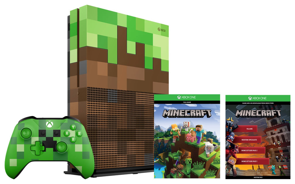 minecraft bundle xbox one s