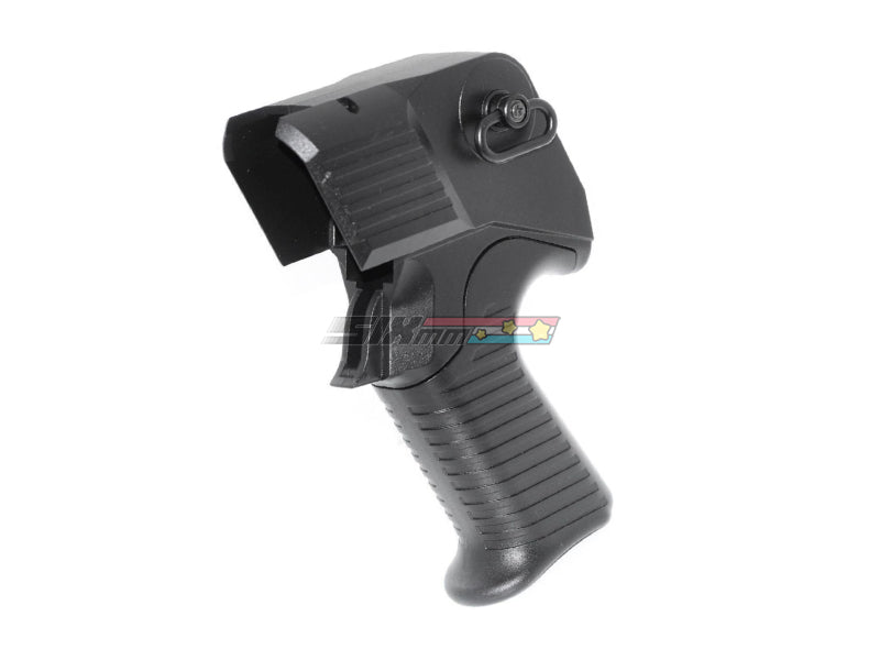 Airsoft CYMA Retractable Stock with Plastic Grip For CYMA M870 Series Shotgun 