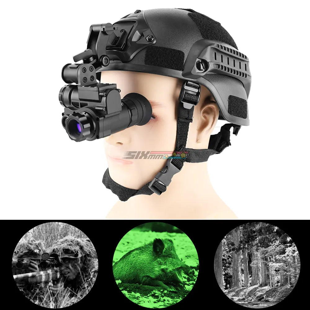 ZIYOUHU] Helmet Night Vision Monocular NVG10 – SIXmm (6mm)