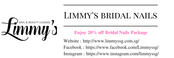 Limmy's Bridal Wedding Nails Singapore x ZTYLECO Wedding Gifts