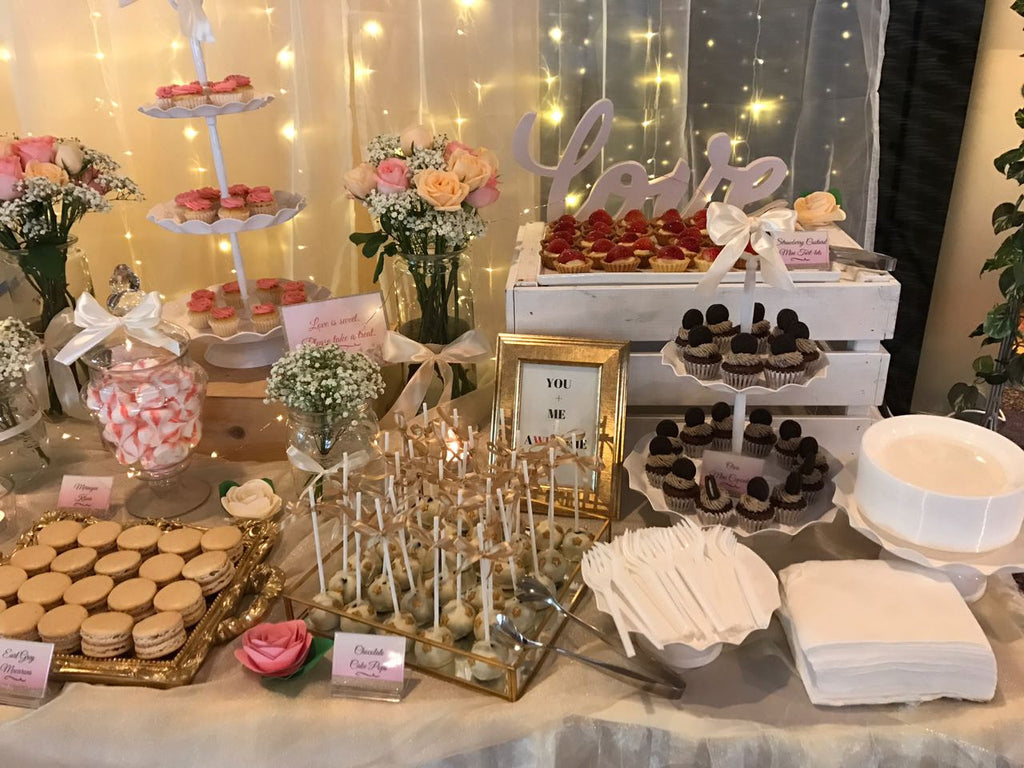 Singapore Wedding Dessert Table x BakerV