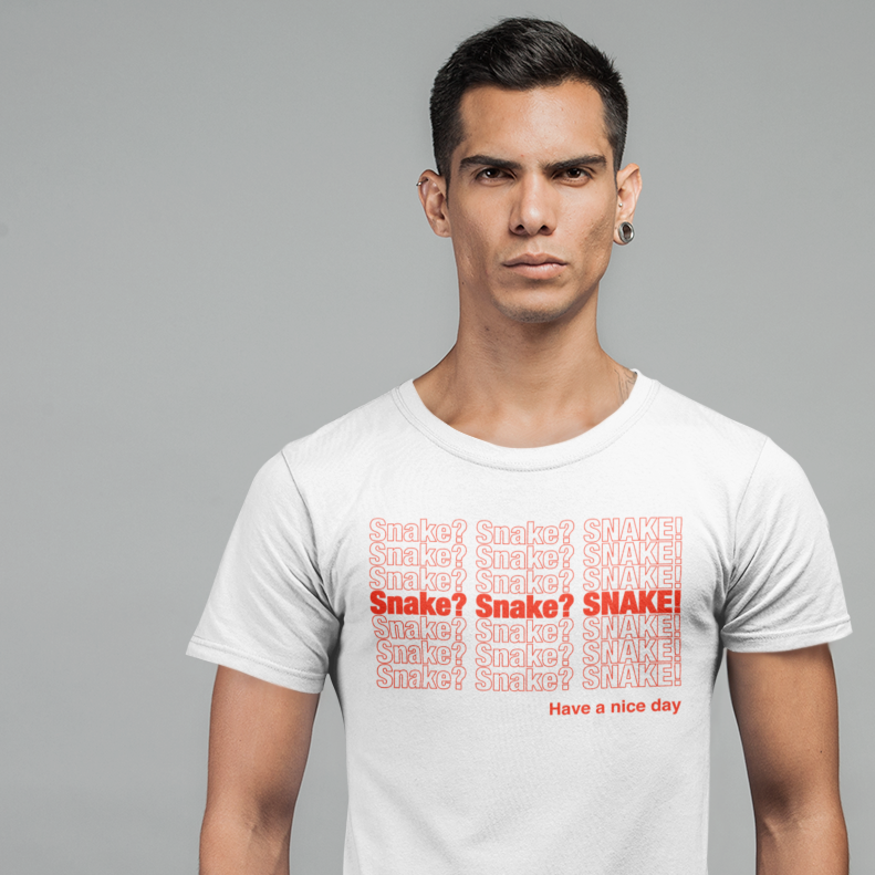 Unisex Metal Gear Solid Snake T-Shirt