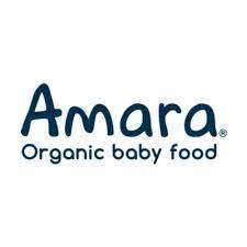 Amara organic baby food pouches that are easy to carry and prepare.