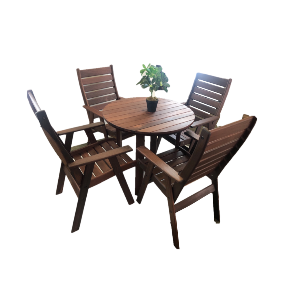 outdoor table and chairs set for 6