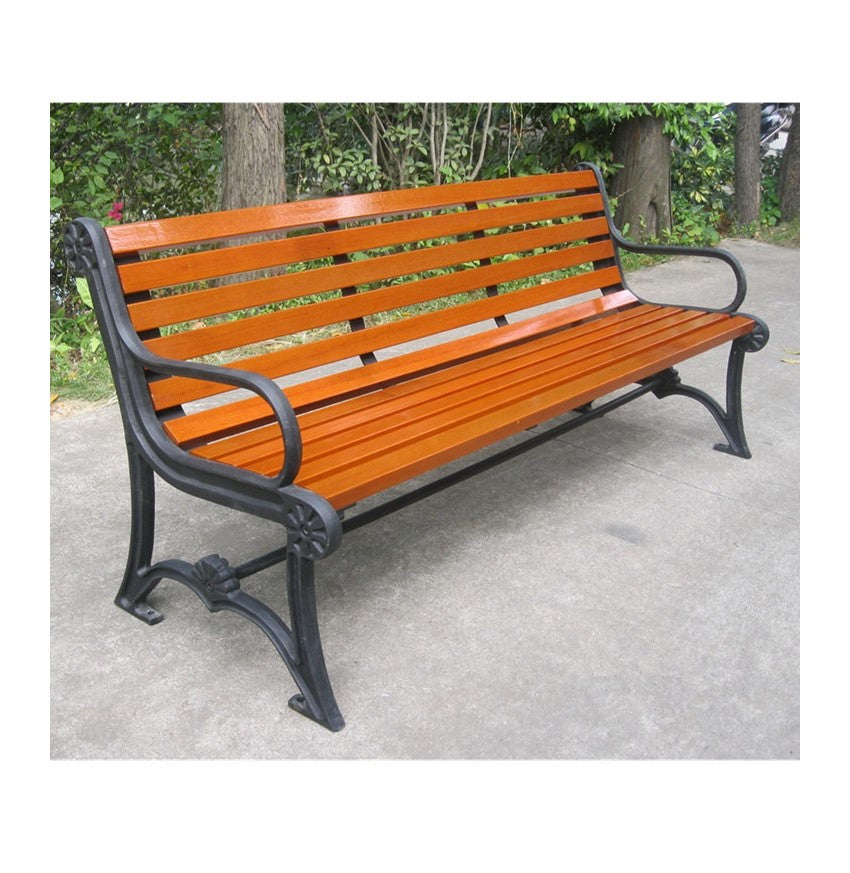 iron end bench