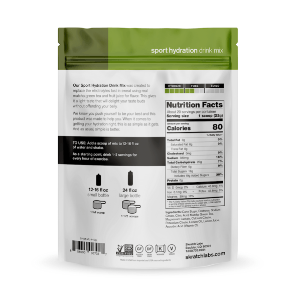 Skratch Labs Sport Hydration Mix