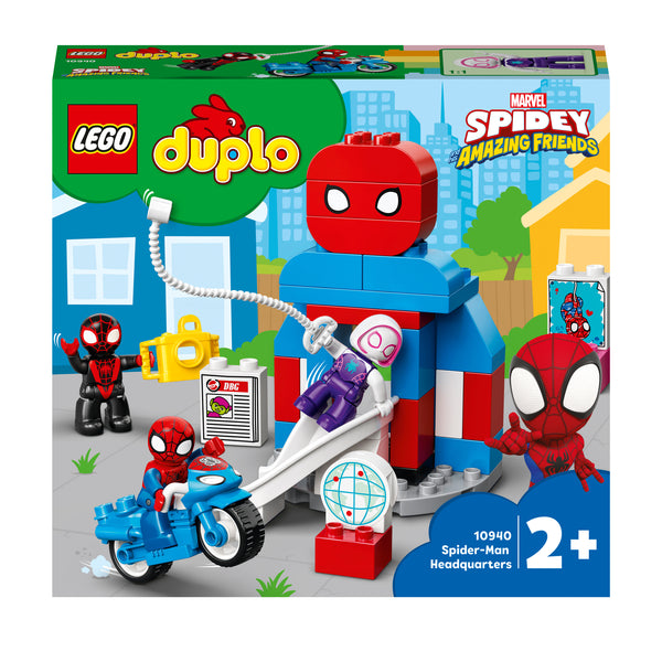 spiderman duplo motorbike