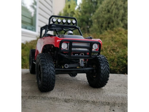 Axial SCX24 1/24 Bull Bar Bumper Crawler Kit Replacement