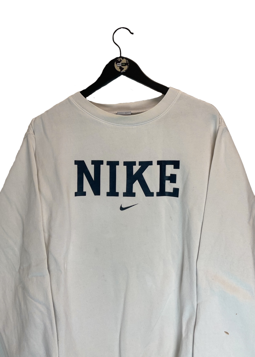 nike spell out sweater