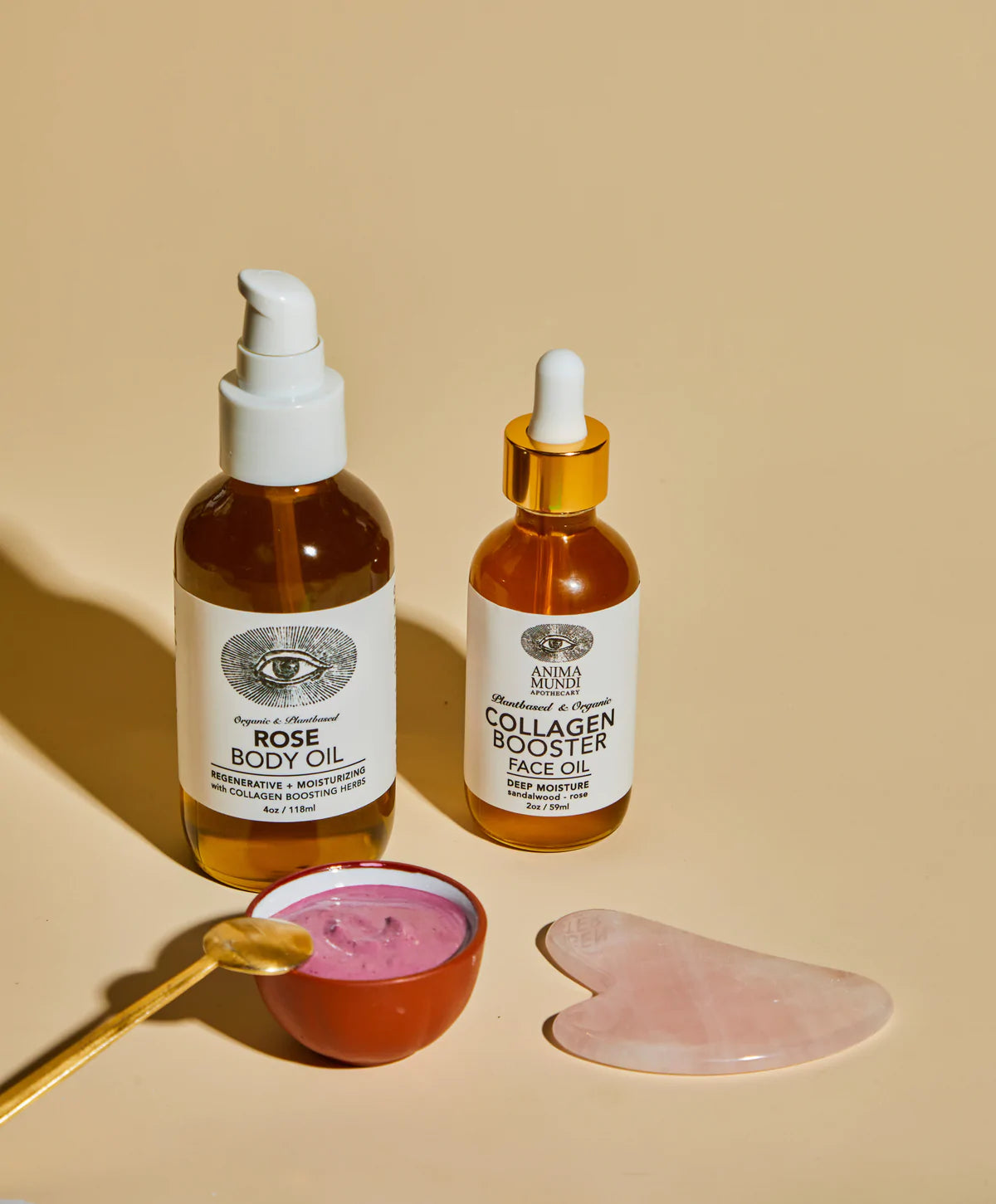 ROSE BODY OIL | Collagen Boosting + Moisturizing