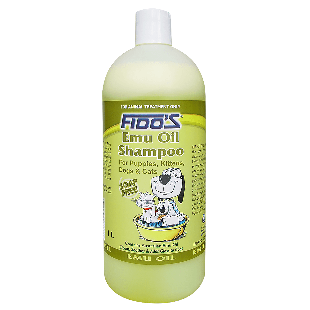 fido's emu oil shampoo