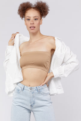 Link to Basic Tube Top Medium Brown