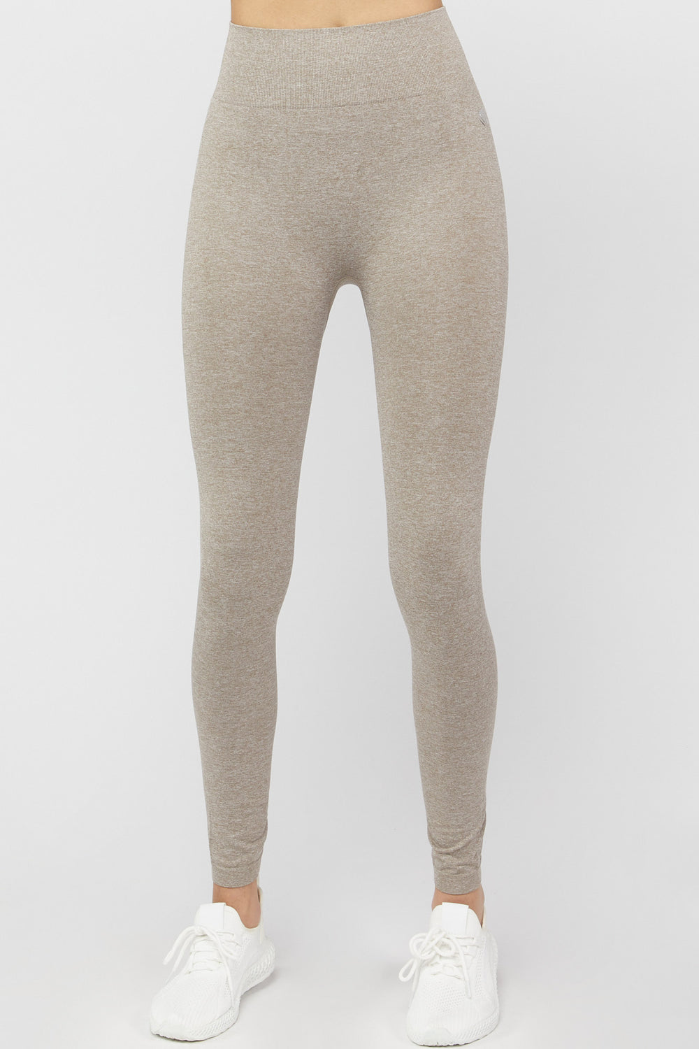 Active Heathered Leggings Oatmeal