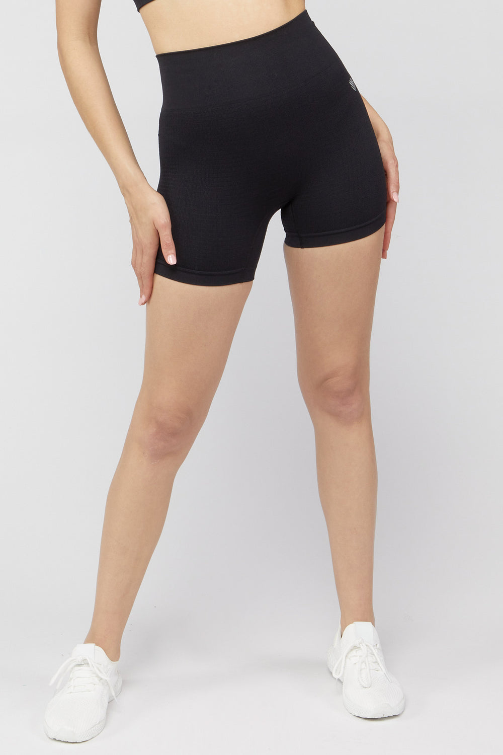 Seamless Active Biker Shorts Black