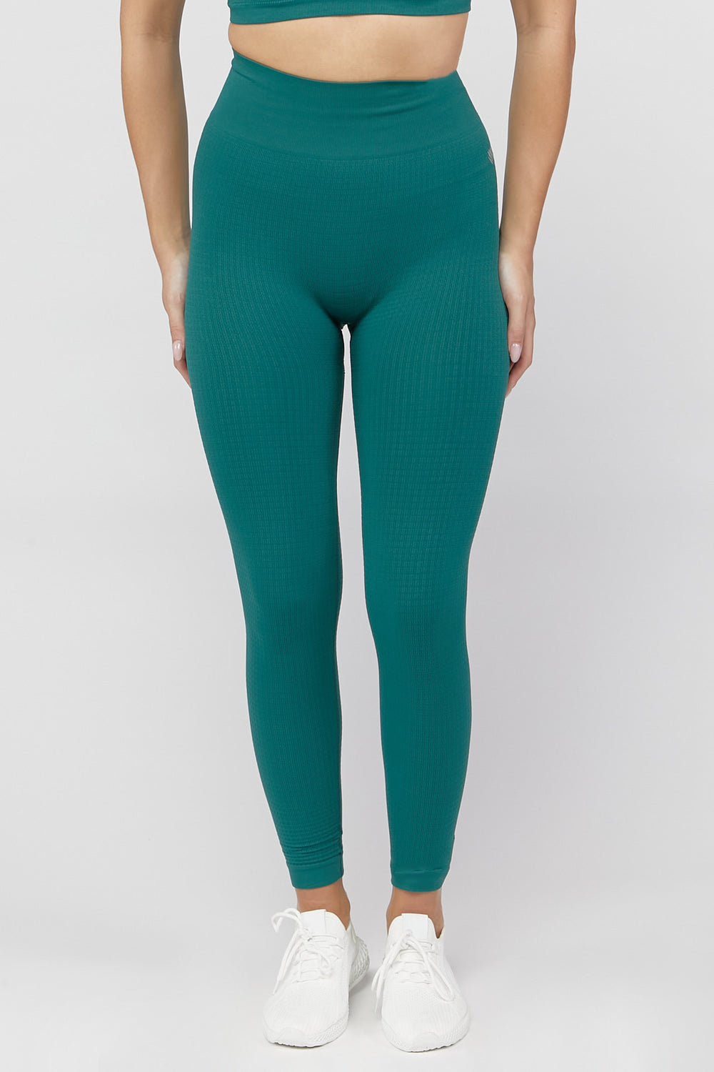 Active Waffle Knit Leggings Jade